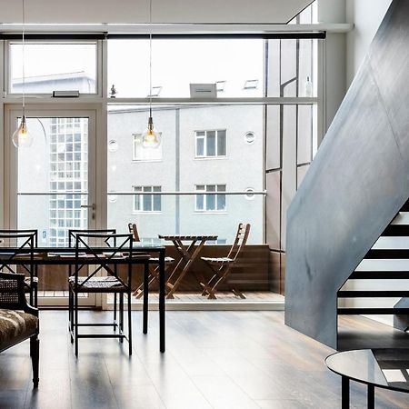 Loft-Style Duplex With Balcony In Downtown Reykjavik Reiquiavique Exterior foto